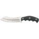CRKT Catchall Fixed Blade Knife, 5.51in, 8Cr13MoV, Sheepfoot, Black Glass-Reinforced Nylon w/Rubber Handle, 2866