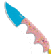 Crkt CRKT Folts Minimalist Dessert WarriorR Bowie Neck Knife 2" Blue, Pink, 8Cr13MoV, adult, BHQ-189432