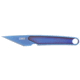 CRKT HangTi Fixed Blade Knife, 1.06in, Titanium Blade, Drop Point, Blue Titanuim Handle, 7065