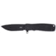 CRKT Homefront Compact Folding Knife, 2.91in, CPM S35VN, Drop Point Blade, Black Aluminum Handle, K245KKP