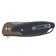 CRKT Jake Folding Knife, 3.32in, 8Cr13MoV Stainless Steel Blade, Drop Point Blade, Green G10 Handle, K360GXP