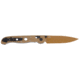 CRKT M16?03XK Folding Knife, 3.57in, D2 Tool Steel Blade, Drop Point Blade, Tan G10 Handle, M16-03XD