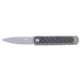 CRKT Pup Folding Knife, 2.09in, 8Cr13MoV Stainless Steel Blade, Drop Point Blade, Blue Stainless Steel Handle, 7071