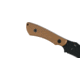 CRKT Ramadi Fixed Blade Knife, 4.37in, SK5 Carbon Steel Blade, Drop Point Blade, Brown Micarta Handle, 2083