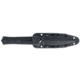 CRKT Xolotl Fixed Blade Knife, 4.53in, SK-5, Drop Point Blade, Black G10 Handle, 2263