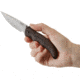 CRKT Endorser Folding Knife, Black Oxide Blade and Black Handle 1105K