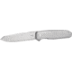 CRKT Facet 3.37in Folding Knife, Sheepsfoot, Plain Satin D2 Steel Blade, Stainless Steel Handle, K230XXP