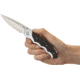 CRKT Fire Spark Tactical Assisted Folding Knife, Black Oxide Blade 1050K
