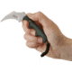 CRKT Folts Keramin - 2.31in. Kerambit Style Blade, Green &amp; Black Scales, Sheath w/ Lanyard 2389