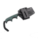 CRKT Folts Minimalist Bowie Fixed Blade Knife, 2in, Bowie Style Clip Point, Black Micarta Handle CR2387K