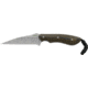 CRKT Folts SPEW Small Pocket Everyday Fixed Blade Knife, Wharncliffe, Razor Edge 2388