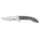 CRKT Fossil Black Compact Folding Pocket Knife, 5462