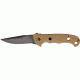 CRKT Hammond Cruiser Folding Knife, 3.75in, Black Stainless Clip Point, Desert Tan Zytel Handle CR7904DB