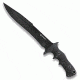 CRKT Hammond FE 9 Fixed Blade Knife w/ Black Powder Coated Blade and Black Handle 2210
