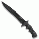 CRKT Hammond FE 9 Fixed Blade Knife w/ Black Powder Coated Blade and Black Handle 2210