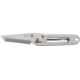 CRKT Kiss Folding Knife, 2.28in, VG10 Stainless Steele, Drop Point Blade, Gray Handle, 5500