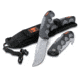 CRKT Kommer Free Range Knife - Drop Point/Gut Hook Fixed Blade 2042