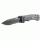 CRKT LOCKING LINER WITH THUMB STUD-BLACK, Black and Gray, 4 R2002K