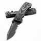 CRKT LOCKING LINER WITH THUMB STUD-BLACK, Black and Gray, 4 R2002K