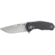 CRKT LOCKING LINER WITH BLADE FLIPPER, Compact, Black and Gray, 3.25 R1703