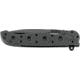 CRKT M16-01 Carson Spear Point Nylon Handle Folding Knife, EDP Black Blade M16-01KZ