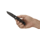 CRKT M16-02DB Folding Knife, 3.1in, D2 Blade, Plain Edge Tanto, Black w/Deadbolt Lock, M16-02DB