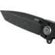CRKT M16-02DB Folding Knife, 3.1in, D2 Blade, Plain Edge Tanto, Black w/Deadbolt Lock, M16-02DB