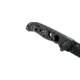 CRKT M16-02DB Folding Knife, 3.1in, D2 Blade, Plain Edge Tanto, Black w/Deadbolt Lock, M16-02DB