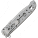 CRKT M16-03SS 3.54in Folding Knife, Spear Point, Plain Bead Blasted 12C27 Sandvik Blade, Stainell Steel Handle, M16-03SS