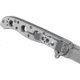 CRKT M16-03SS 3.54in Folding Knife, Spear Point, Plain Bead Blasted 12C27 Sandvik Blade, Stainell Steel Handle, M16-03SS