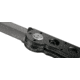 CRKT M16-04DB 3.89in Folding Knife, Plain, Stonewash D2 Steel Blade, Black Aluminum Handle, M16-04DB