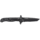 CRKT M16-10 Special Forces Tanto Black Folding Knife, Stainless Steel, Triple Point Serrations, M16-10KSF