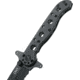 CRKT M16-10 Special Forces Tanto Black Folding Knife, Stainless Steel, Triple Point Serrations, M16-10KSF