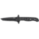 CRKT M16-10 Special Forces Tanto Black Folding Knife, Stainless Steel, Triple Point Serrations, M16-10KSF