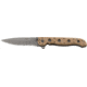 CRKT M16-13 Desert Camo Spear Point Folding Knife, Triple Point Serrations, M16-13ZM