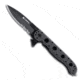 CRKT M16-13 Glass Filled Nylon Law Enforcement - Spear Point, Triple-point Serrations, Black Glass Filled Nylon Handle, Lawks - M16-13ZLEKC