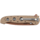 CRKT M16-14 Big Dog Desert Tanto Copper Folding Knife, Triple Point Serrations, M16-14D