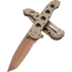 CRKT M16-14 Big Dog Desert Tanto Copper Folding Knife, Triple Point Serrations, M16-14D