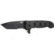 CRKT M16-14 Big Dog Pro Tanto Folder Knife, LE - Black Handle, Black Blade, Triple Point Serrations, M16-14ZLEK