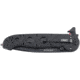 CRKT M16-14 Big Dog Pro Tanto Folder Knife, LE - Black Handle, Black Blade, Triple Point Serrations, M16-14ZLEK