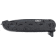CRKT M16-14 Big Dog Pro Tanto Folder Knife, LE - Black Handle, Black Blade, Triple Point Serrations, M16-14ZLEK