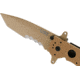 CRKT M16-14 Big Dog Special Forces Veff Desert Tanto Folding Knife, Desert Tan M16-14DSFG