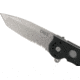 CRKT M16 Z Series Big Dog Tanto Folding Knife, Triple Point Combo Edge M16-14Z