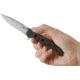 CRKT M1601-SS Carson EDC Stainless Steel Folding Knife, Bead-Blast Blade M16-01S
