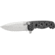 CRKT M1601-SS Carson EDC Stainless Steel Folding Knife, Bead-Blast Blade M16-01S