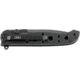 CRKT M1601-SS Carson EDC Stainless Steel Folding Knife, Black Oxide Blade M16-01KS