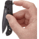 CRKT M1601-SS Carson EDC Stainless Steel Folding Knife, Black Oxide Blade M16-01KS
