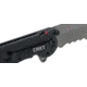CRKT M21 G10 Handle Spear Point Folding Knife, Veff Combo Edge M21-14G