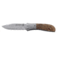 CRKT M4 EDC Folding Knife, Burl Wood Scales, Stainless Bolster M4-02W