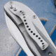 CRKT McGinnis notor, Gray G-10 Scales, Satin Blade, Plain CR1167